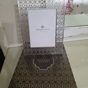 Kendra Scott Silver Geometric Photo Frame